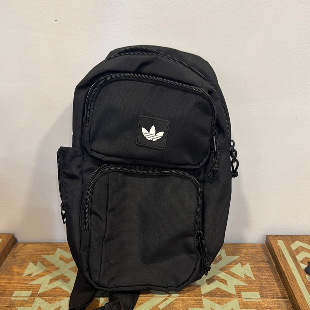 Adidas Black Utilitarian Backpack